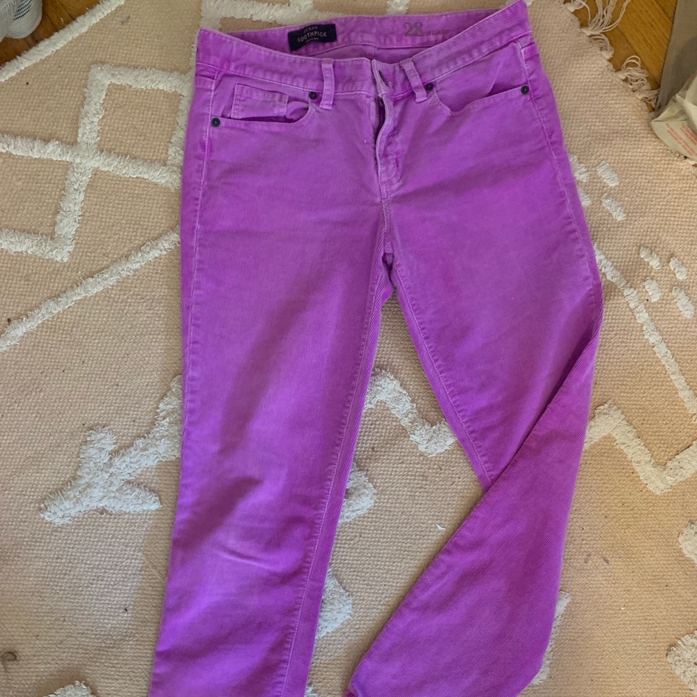 Jcrew toothpink ankle cord